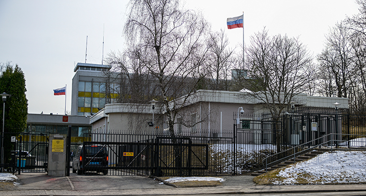 ryska ambassadens hus.