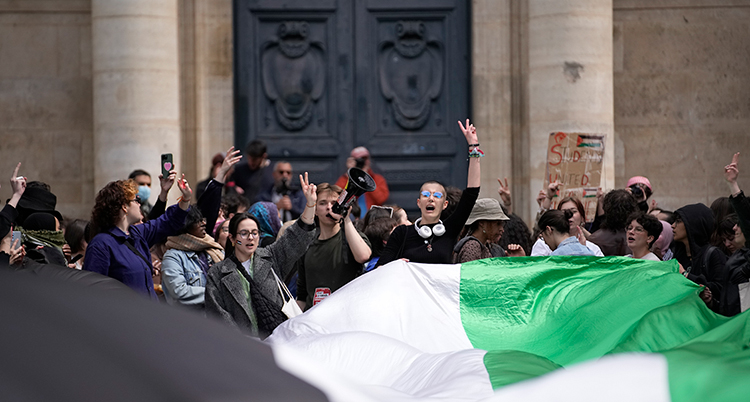 France Israel Palestinians Campus Protests