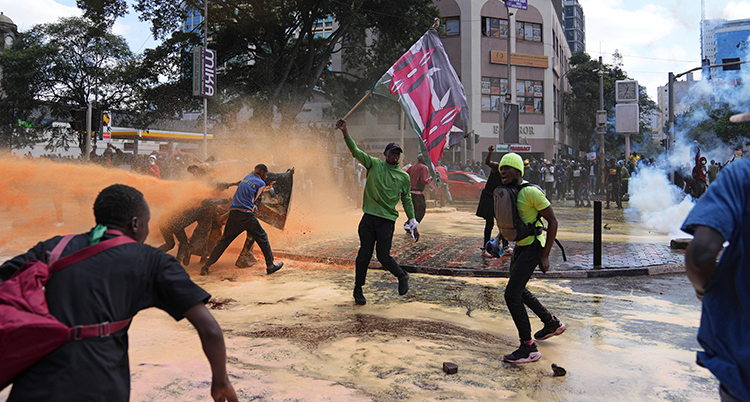 APTOPIX Kenya Protests