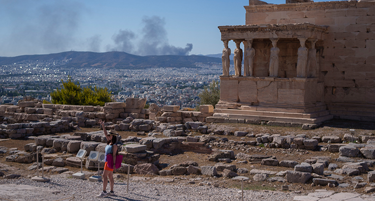 Greece Weather Heat Southern Europe