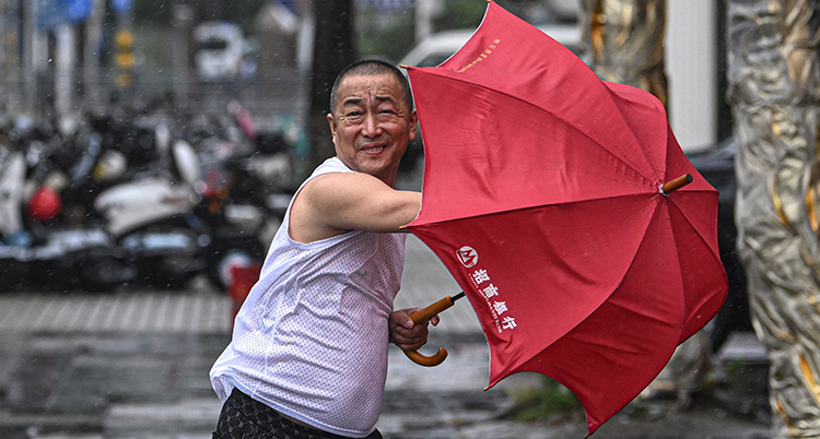 China Asia Typhoon