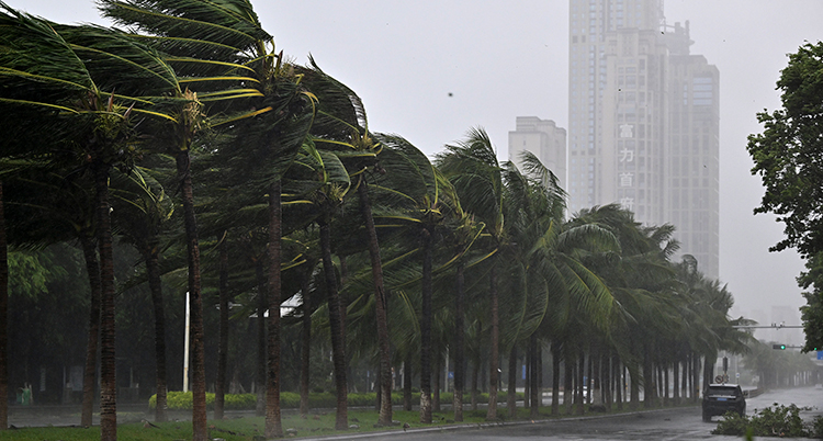 China Asia Typhoon