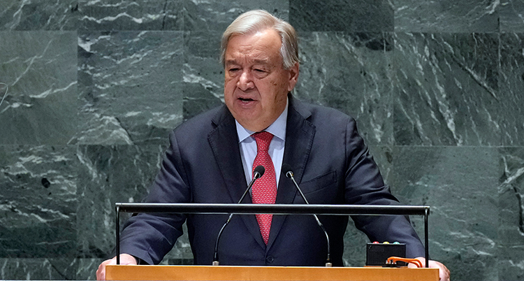 UN General Assembly Secretary General