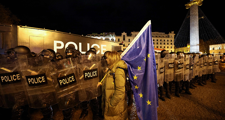 GEORGIA-EUROPE-POLITICS-PROTEST