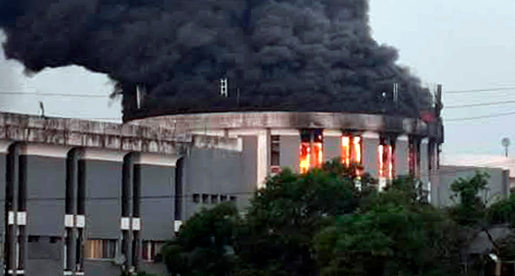 Liberia Fire Outbreak