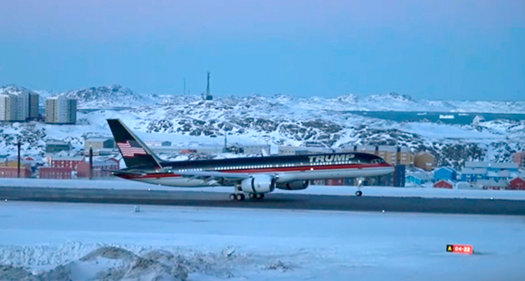 Greenland Visit Trump Jr.