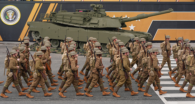 APTOPIX Trump Military Parade