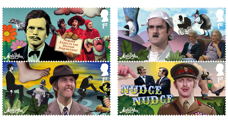 Britain Monty Python Stamps