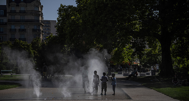 France Extreme Weather Heat