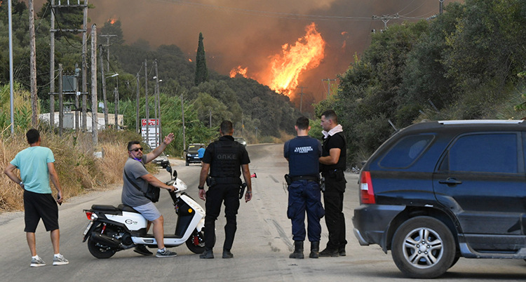 Greece Wildfires