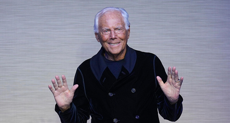 Italy Fashion F/W Giorgio Armani