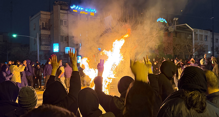 APTOPIX Iran Protests