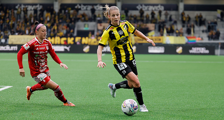 Från en match i fotboll.