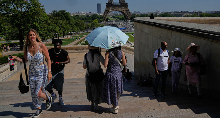 France Extreme Weather Heat