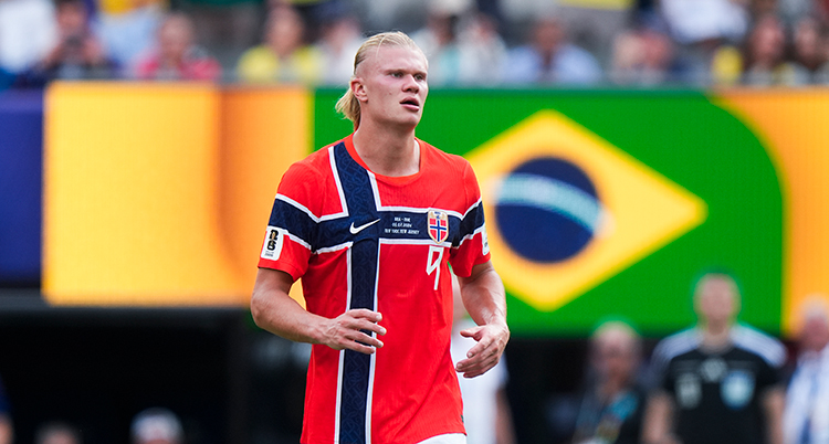 Fotball-VM 2026: Brasil - Norge  (1 -2)