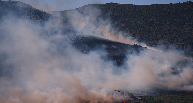 APTOPIX Spain Europe Wildfires