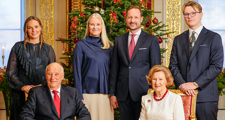 Kongelig julefotografering 2025