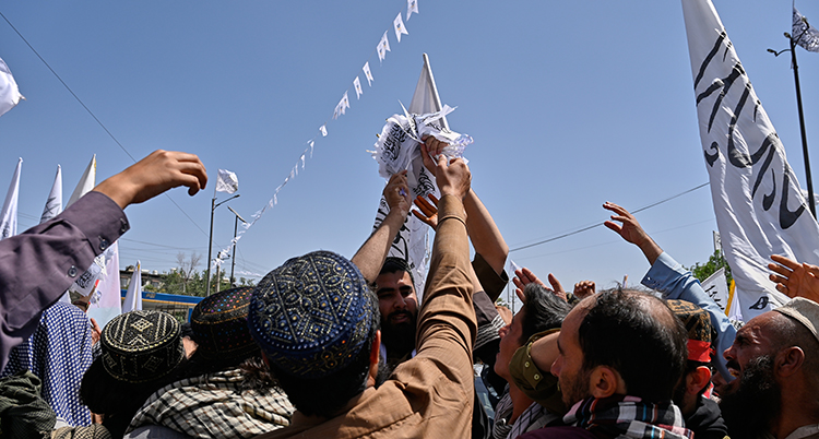 APTOPIX Afghanistan Taliban 5th Anniversary