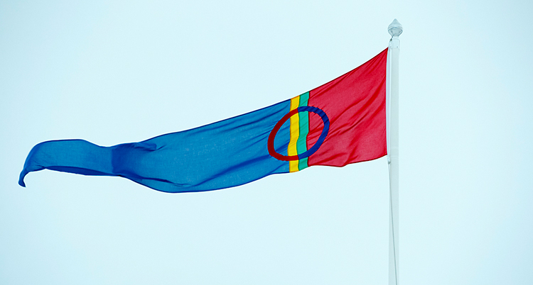 Samisk flagg.