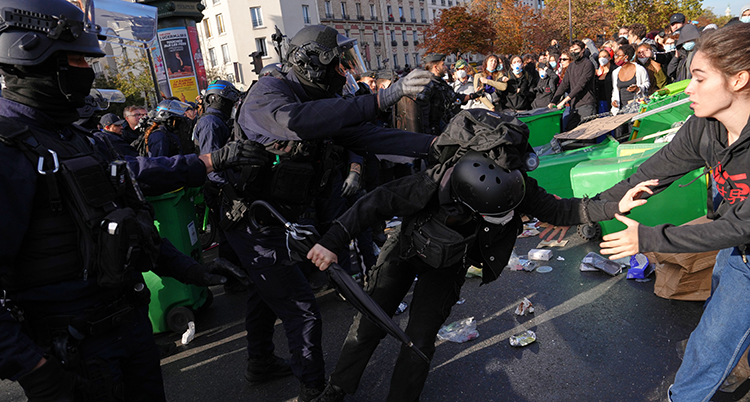 France High School Protests