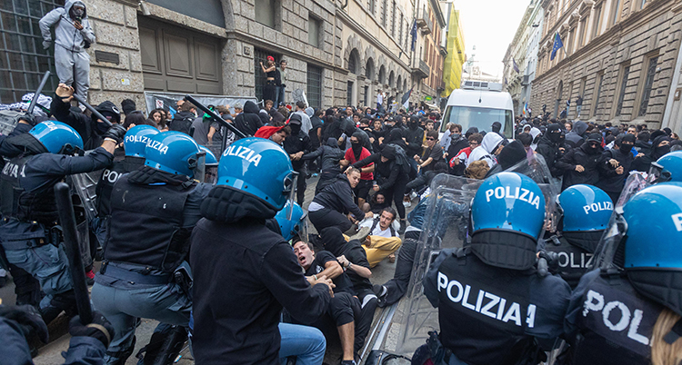 Italy Protest